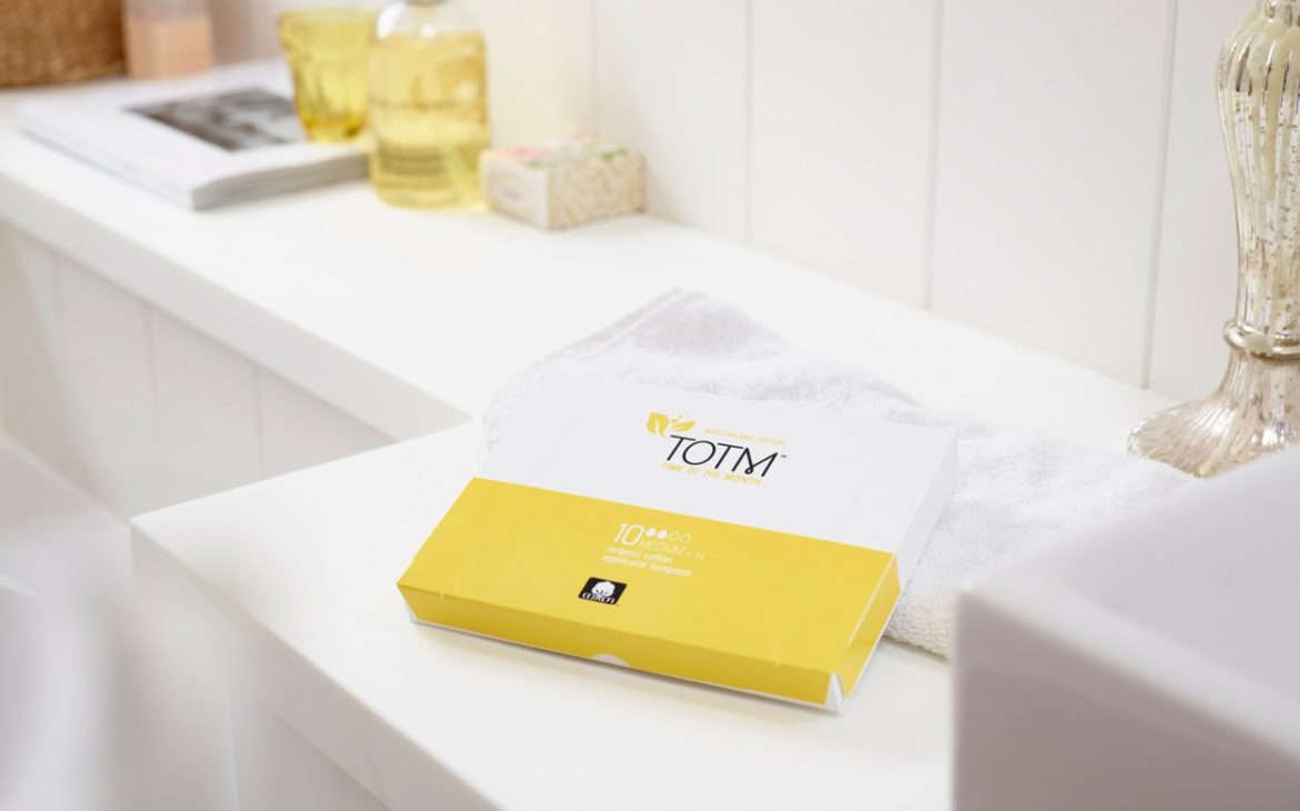 TOTM 100% organic cotton tampons
