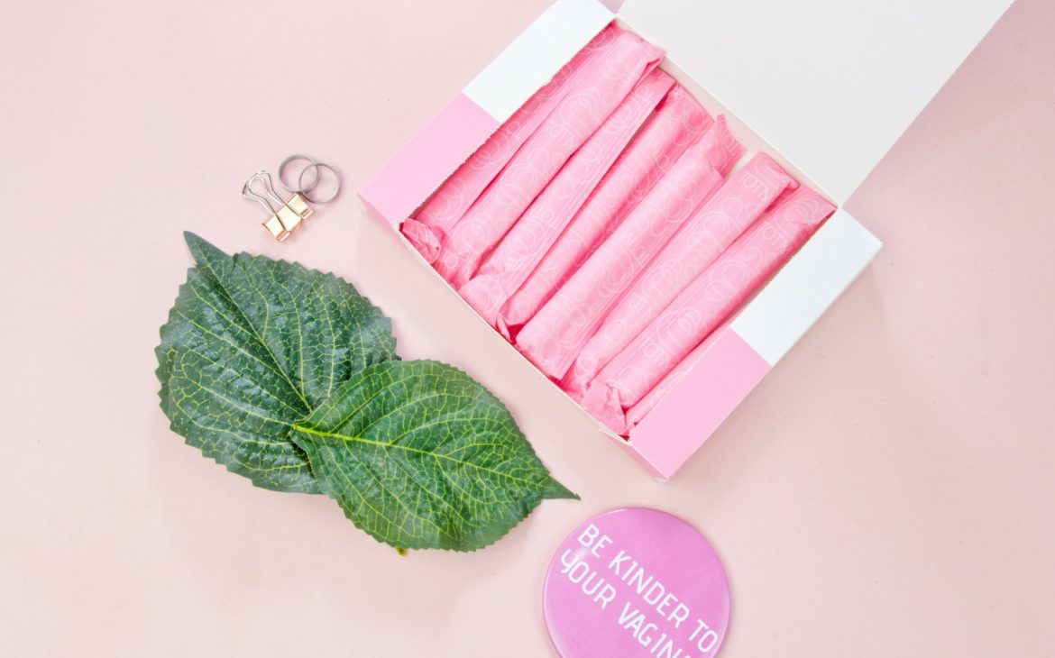 Organic cotton tampons