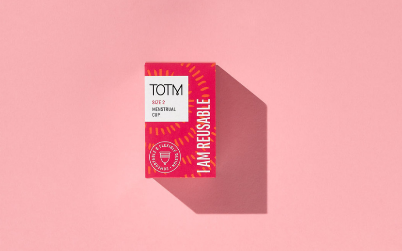 Reusable menstrual cup size 2