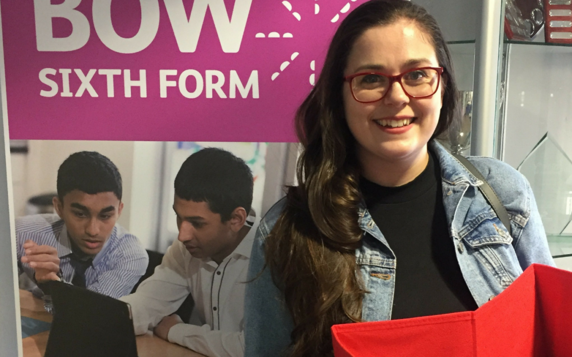 Beth Gault, coordinator of the Red Box Project Tower Hamlets