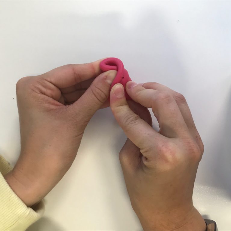 How to fold a menstrual cup 7 folds to try! Time of the Month Blog