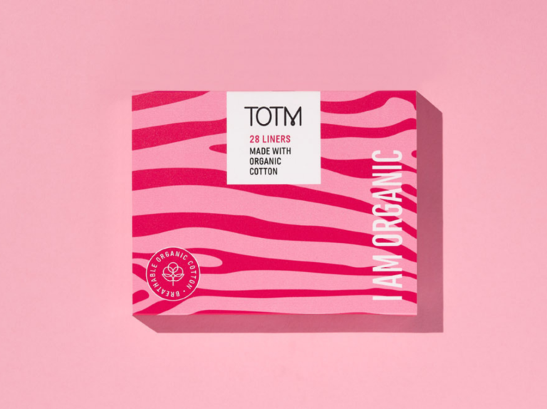 TOTM organic cotton unwrapped liners