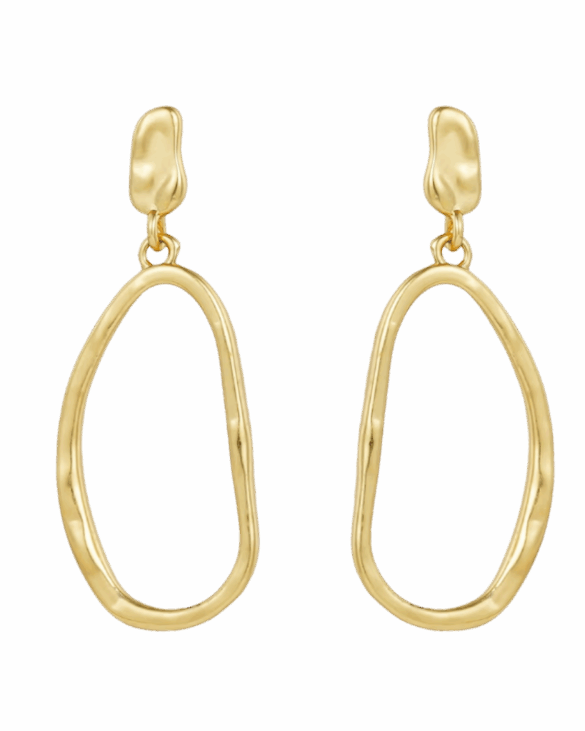 Sculpted Hoops Earrings by Rare Matters Jewellery