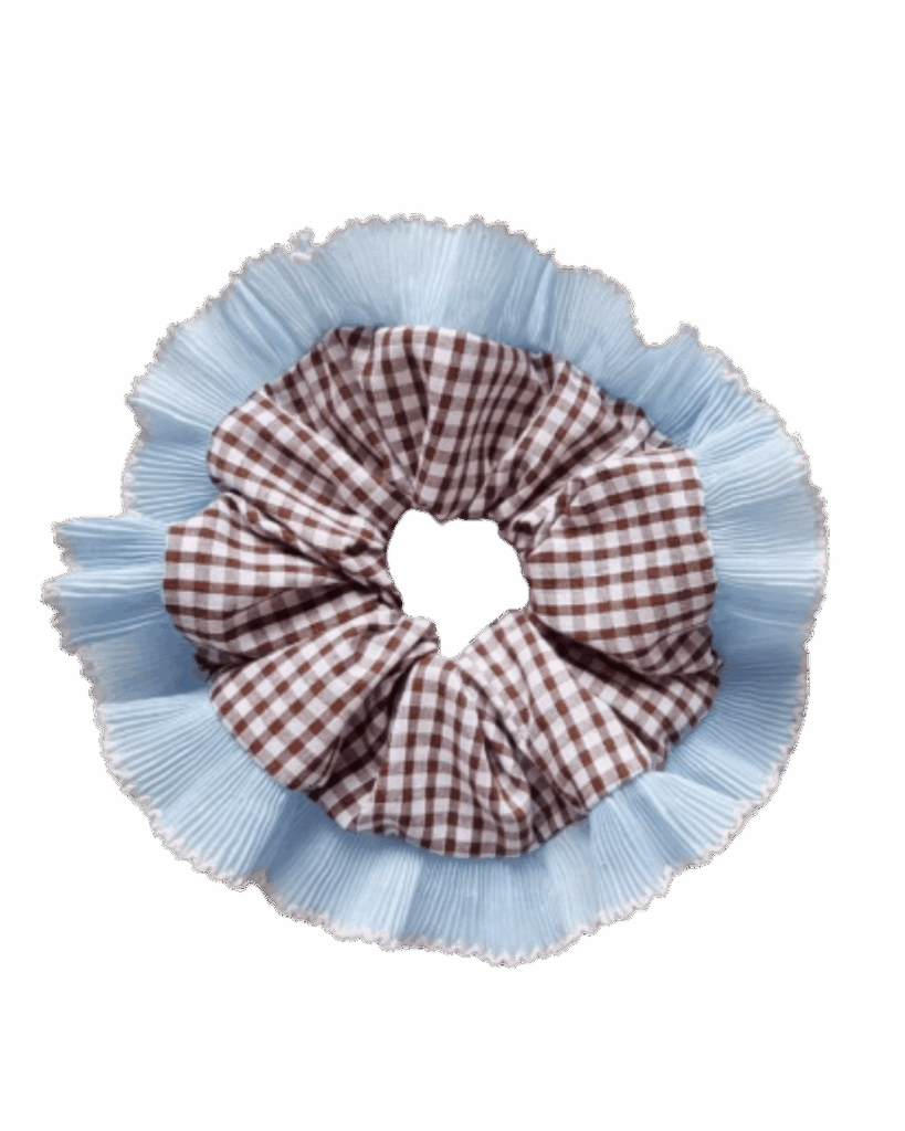 Dotty Mint Handmade Scrunchie Etsy