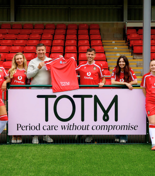 TOTM X Wrexham AFC Women: Making Period’s A Part Of The Conversation.
